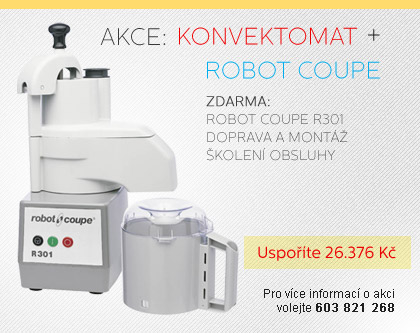 Akce Konvektomat + Robot Coupe R301