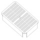 Z-EKT 1/1 - Děrované dno pro GN 1/1