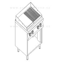 EZ-T87/P-KR - Elektrická grilovací deska