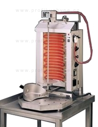 Elektrický gril na gyros E2