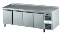 Nerezový chladicí stůl RILLING, 4 moduly, hloubka 700 mm
