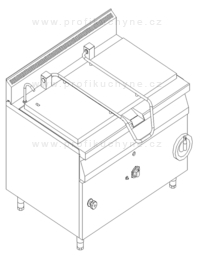 PKP-T9/120 - Plynová pánev 120 l