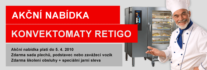 Akční nabídka konvektomatů Retigo