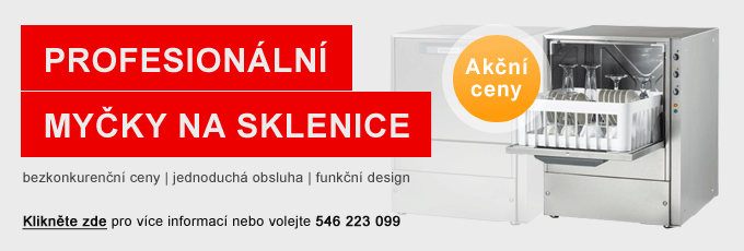 Profesionální myčky na sklo