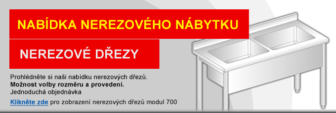Nerezové dřezy
