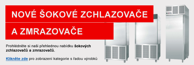 šokové zchlazovače a zmrazovače
