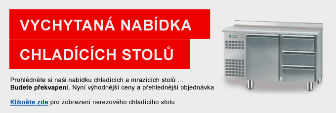 Chladící a mrazící stoly