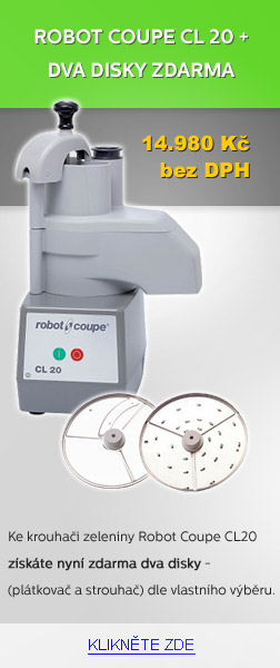 Robot Coupe CL 20 + dva disky zdarma Robot Coupe CL 20 + dva disky zdarma