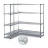 Regál rohový INFIX Inox Plus